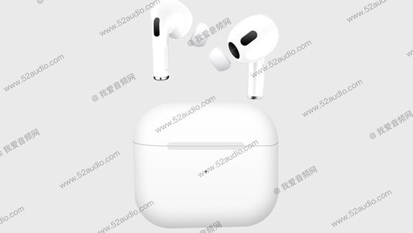 apple in ucuncu nesil airpods kulaklik