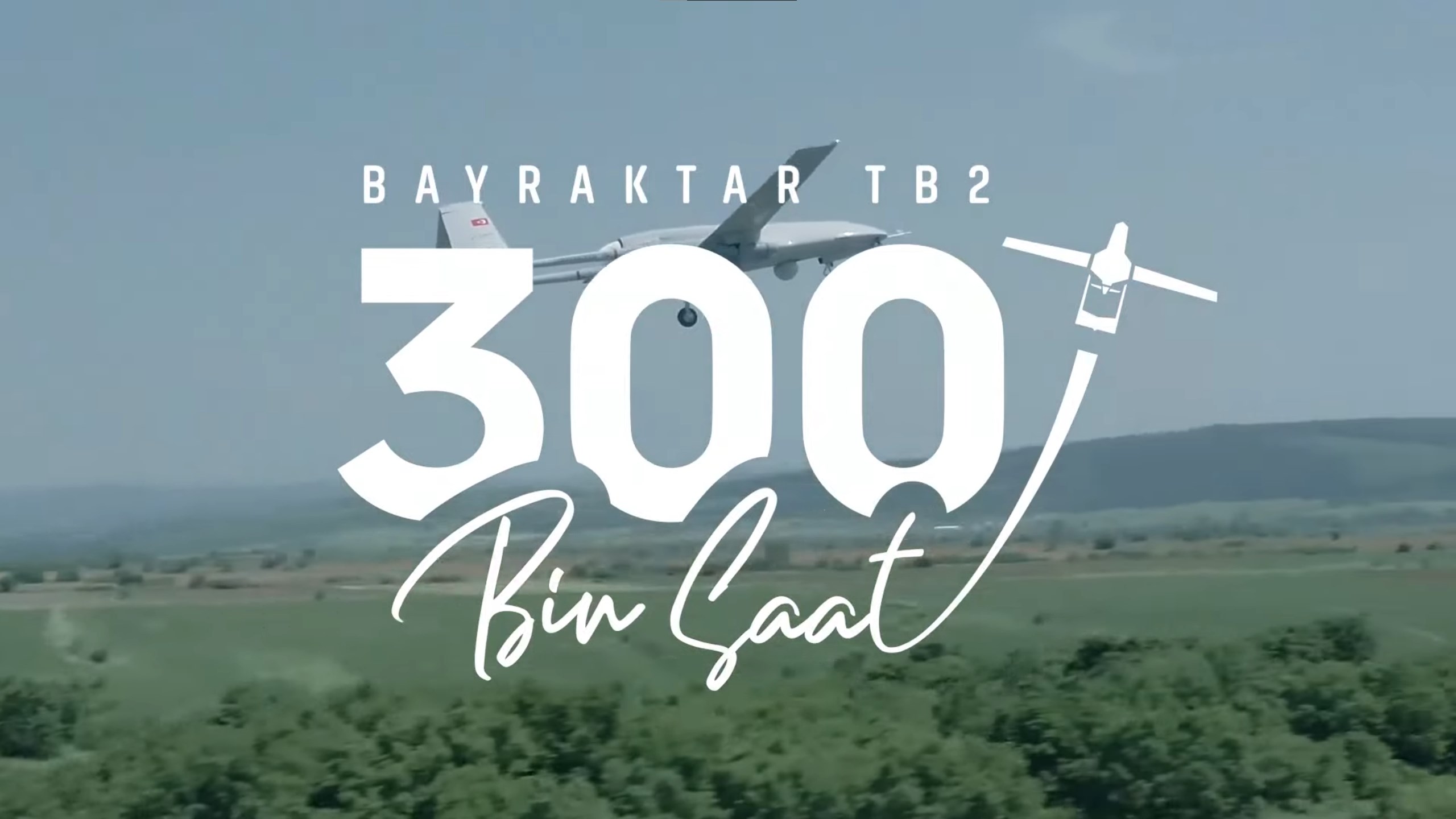 Bayraktar TB2, 300 bin uçuş saatini tamamladı