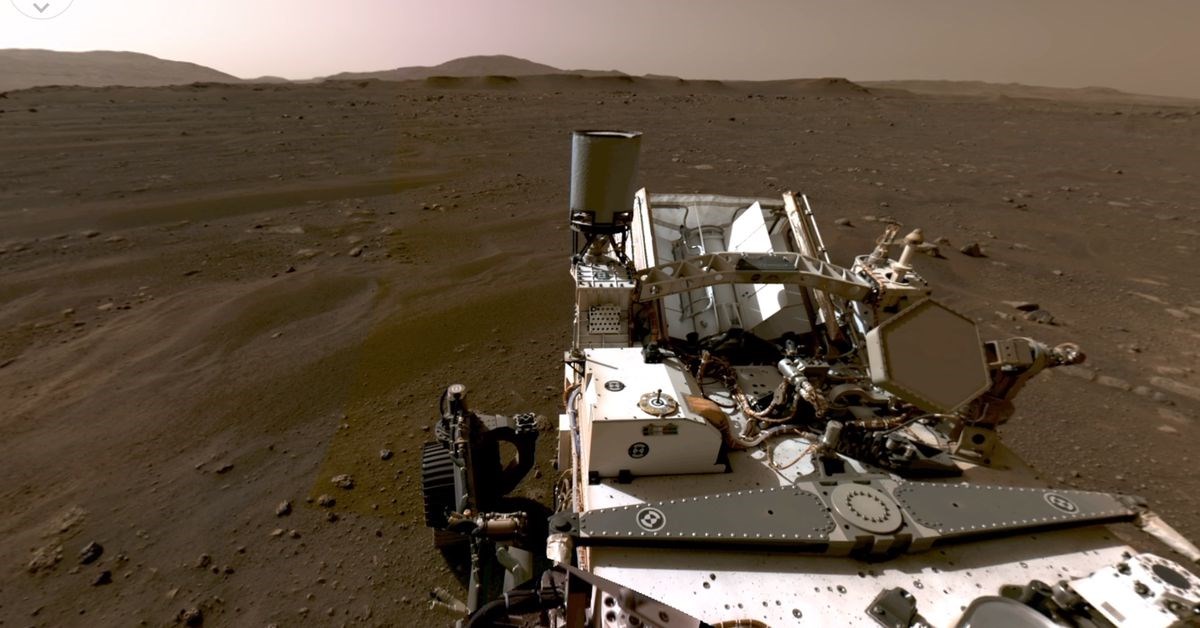 Perseverance'ın Mars'ta iniş yaptığı bölgeyi 4K ve 360 derece keşfedin