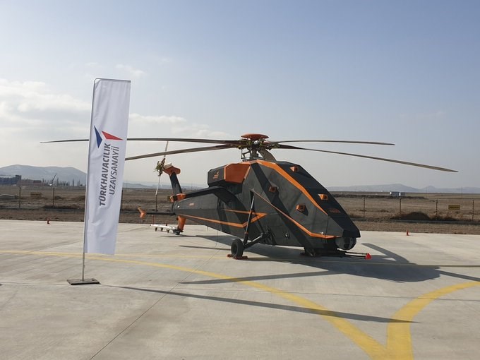 TUSAŞ'ın insansız elektrikli helikopteri T629'un görüntüleri ortaya çıktı