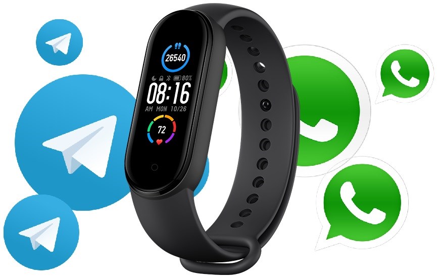 Xiaomi Mi Band 6, WhatsApp ve Telegram mesajlarına cevap verme özelliği sunabilir