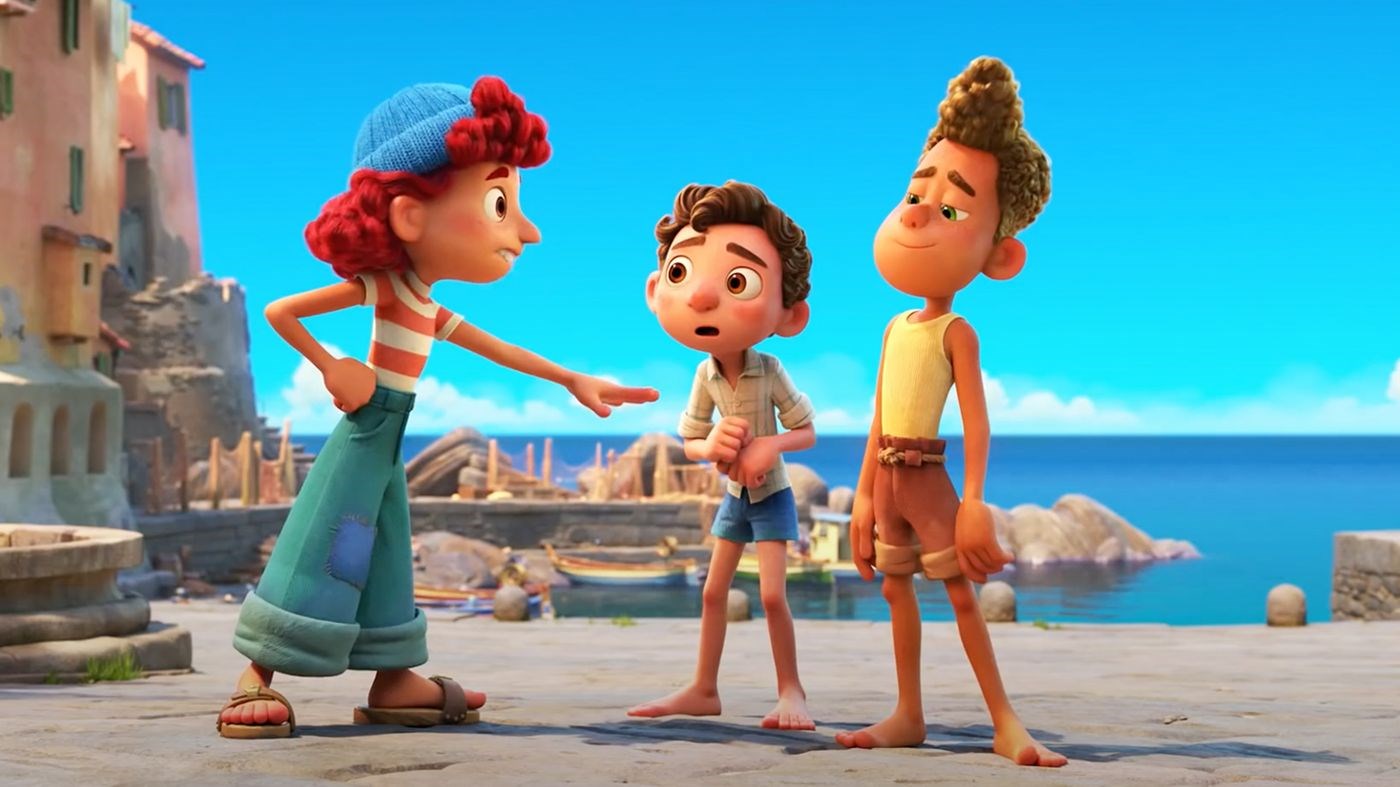 Yeni Pixar filmi Luca'dan rengarenk fragman