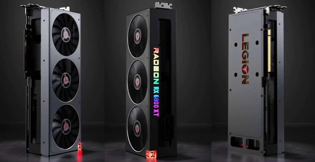 Lenovo, Radeon VII görünümlü RX 6800/6900 XT modellerini duyurdu