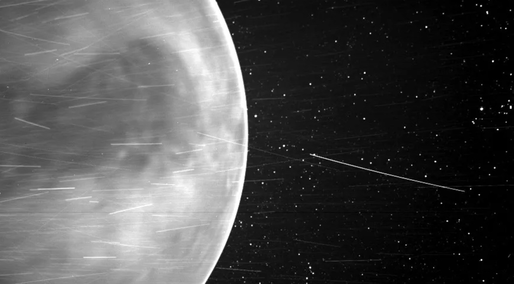 NASA'nın Güneş'e gönderdiği sondadan müthiş Venüs görseli