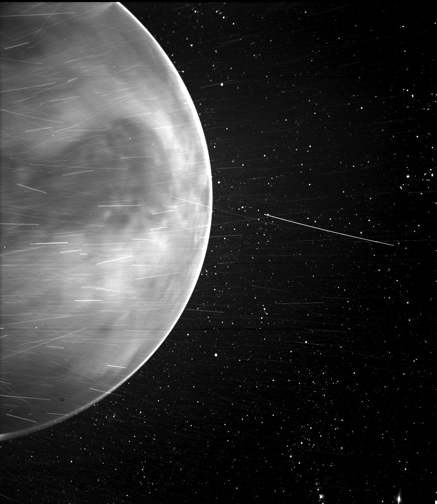 NASA'nın Güneş'e gönderdiği sondadan müthiş Venüs görseli