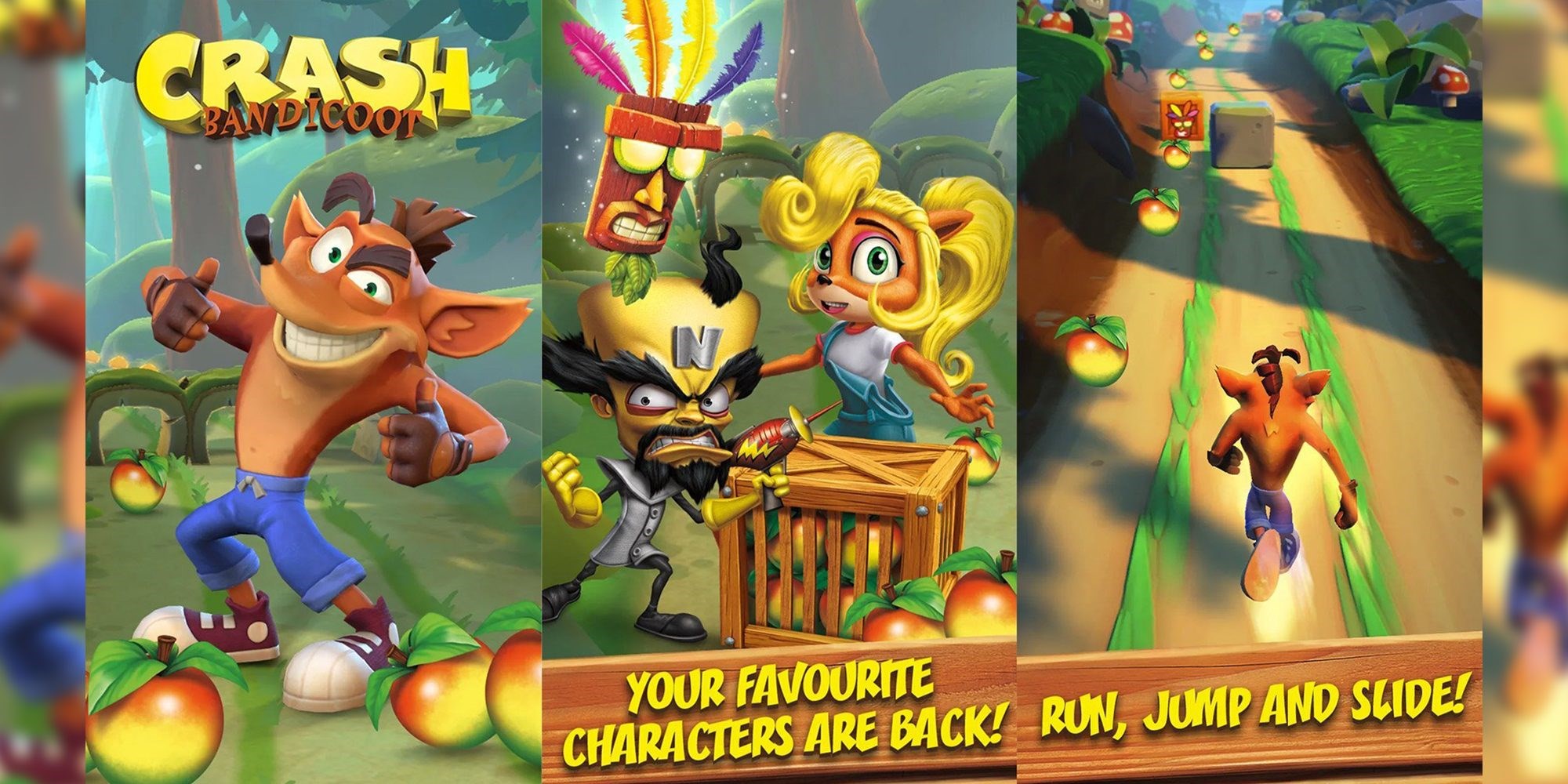 Sonsuz koşu oyunu Crash Bandicoot: On the Run, ilkbaharda mobil cihazlara geliyor