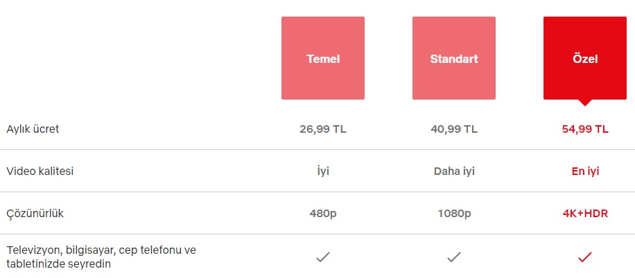Netflix Türkiye üyelik paket fiyatlarına zam geldi: İşte yeni fiyatlar
