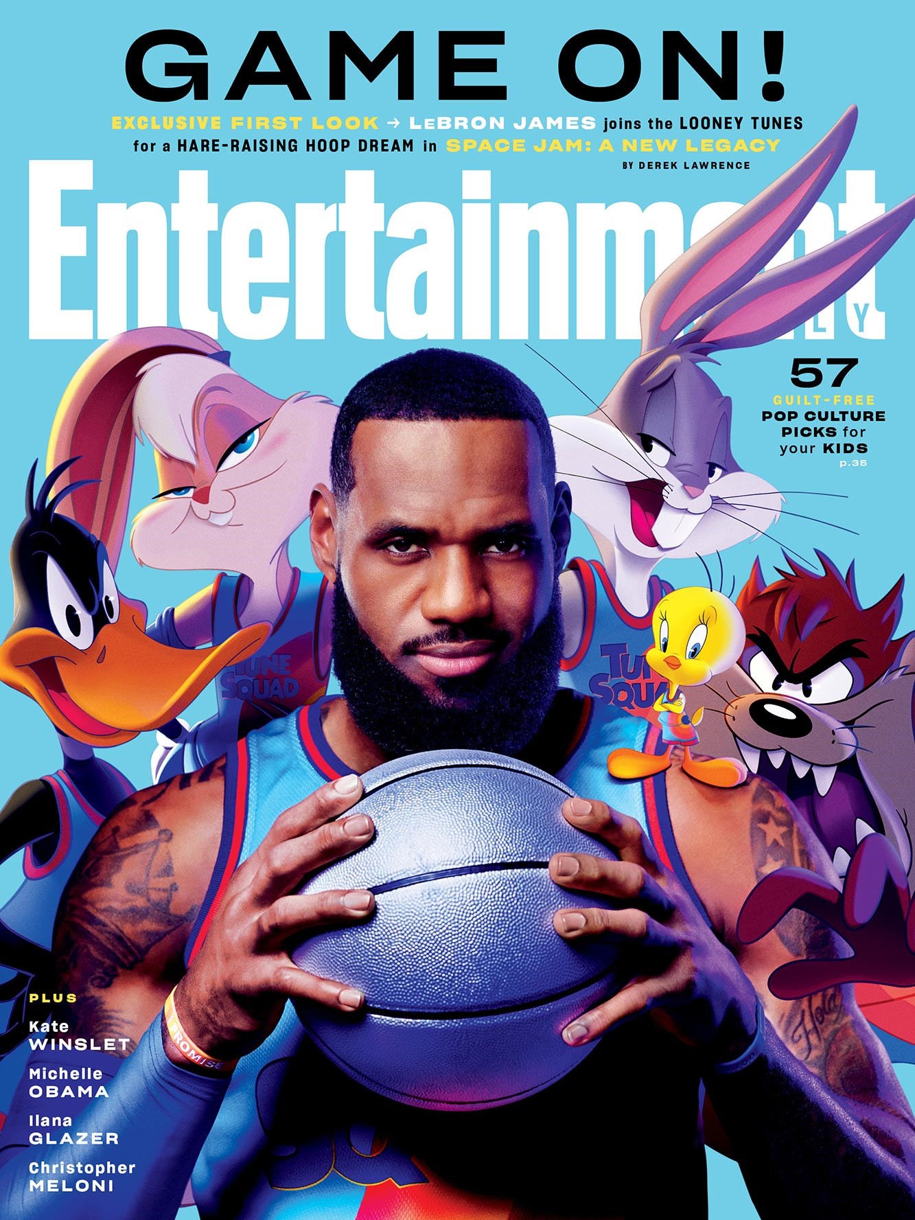 LeBron James'li Space Jam 2'den ilk görseller paylaşıldı