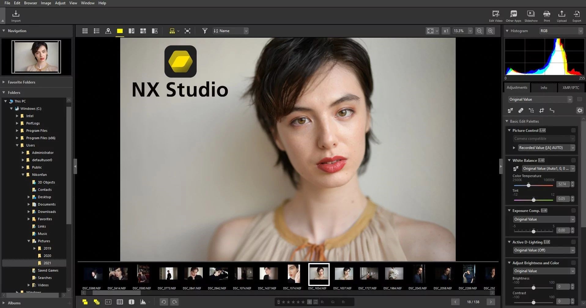 Nikon'dan ücretsiz fotoğraf ve video düzenleme yazılımı: NX Studio