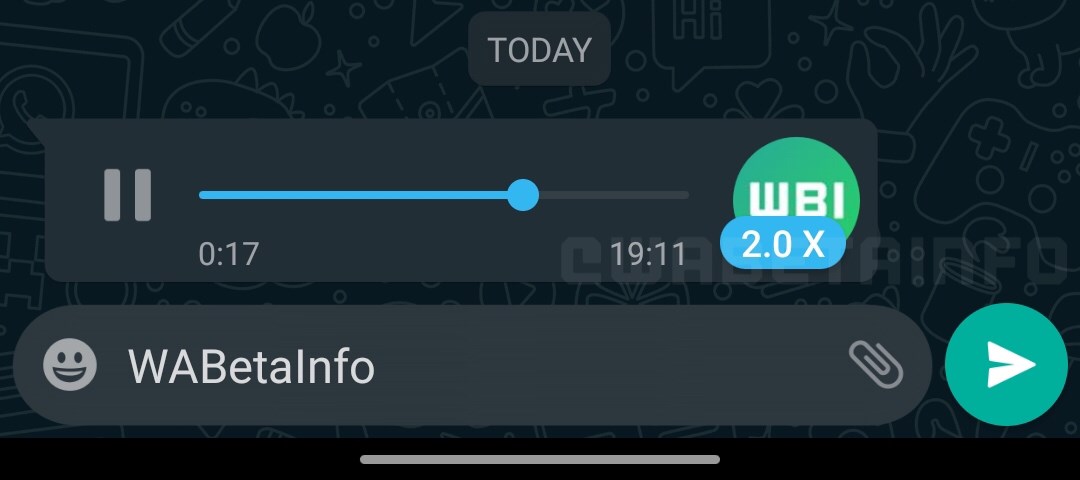 Whatsapp'da sesli mesajlar üç farklı hızda oynatılabilecek: İşte özelliğin ilk görüntüleri