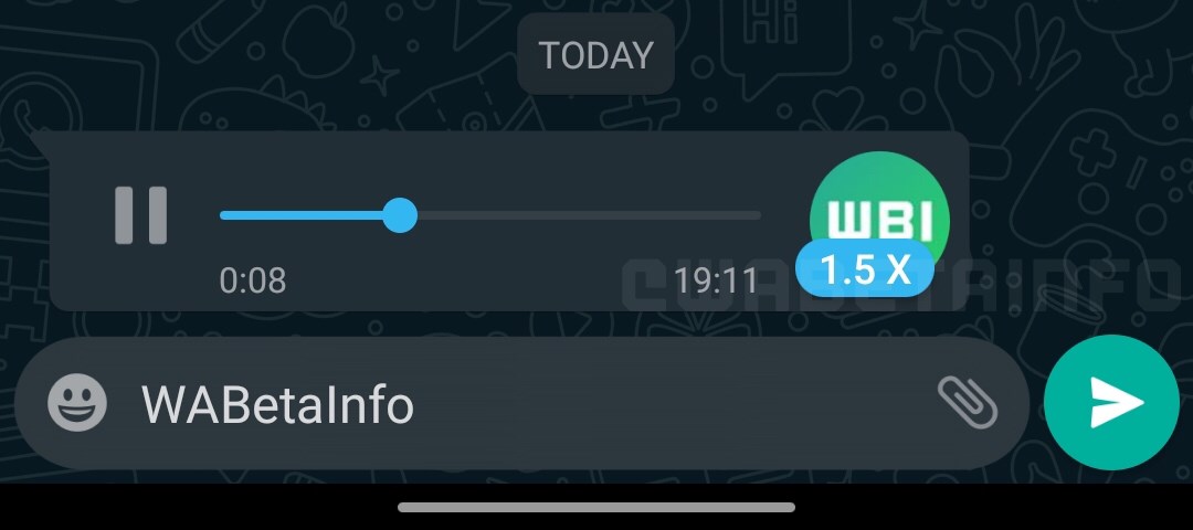 Whatsapp'da sesli mesajlar üç farklı hızda oynatılabilecek: İşte özelliğin ilk görüntüleri