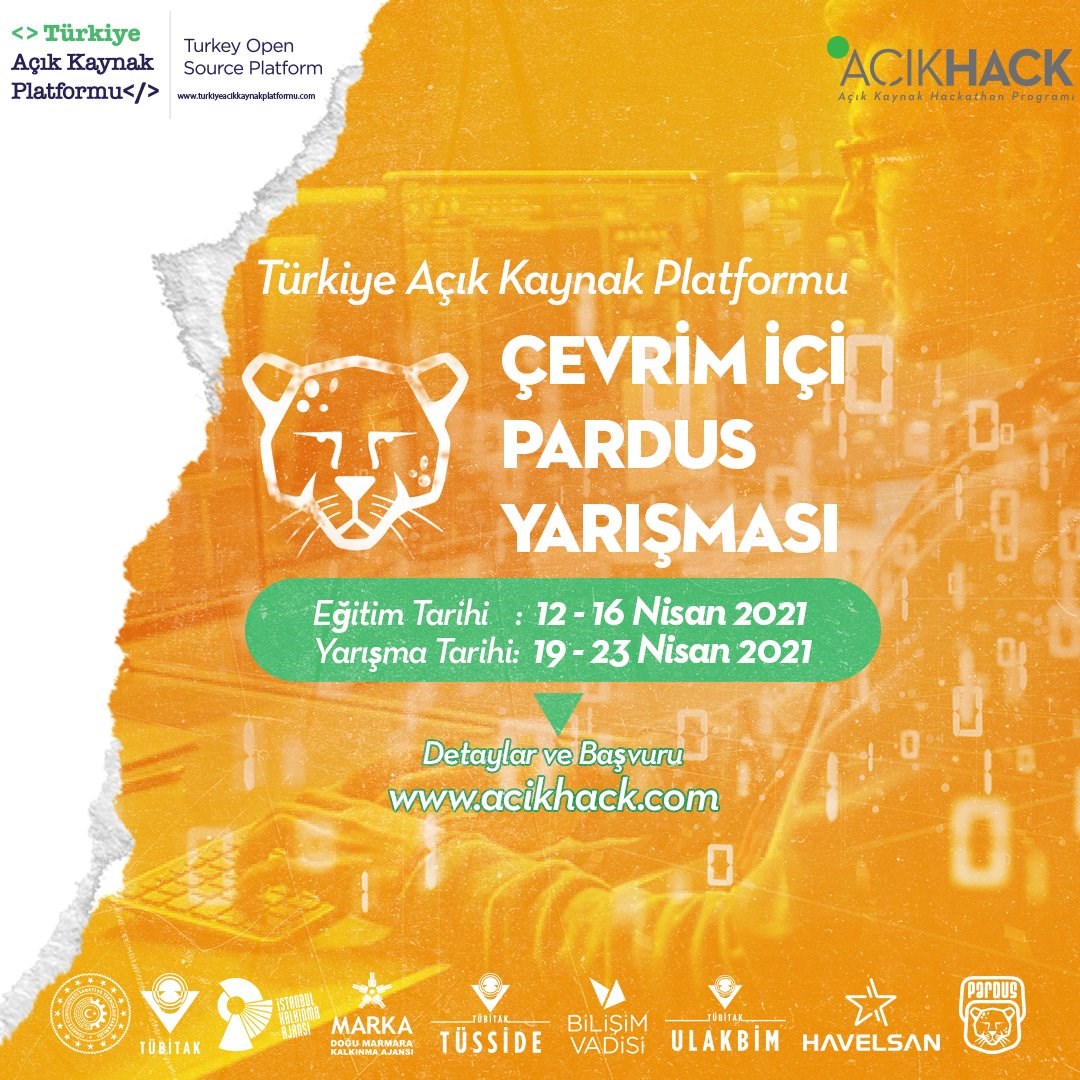 Pardus'un açık kaynak hackathon programına kayıtlar başladı