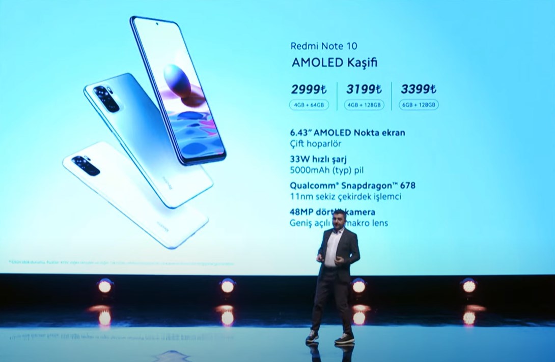 Redmi Note 10 serisi Türkiye’de: İşte fiyatlar!