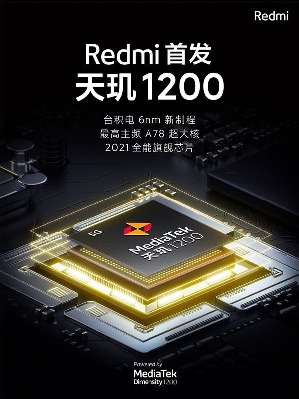 Redmi'nin oyun odaklı telefonuna dair ilk detaylar geldi: Dimensity 1200 ve 5.000 mAh batarya