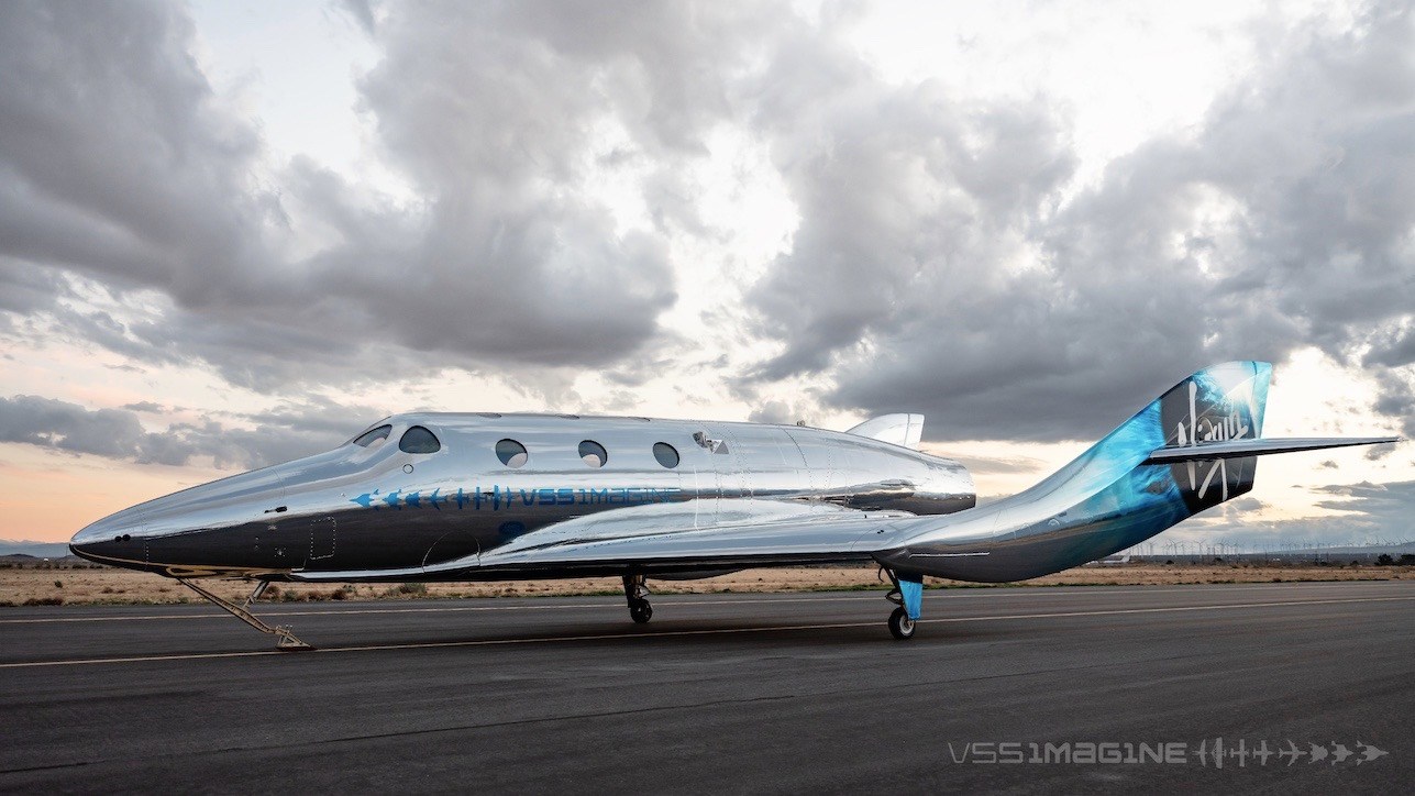 Virgin Galactic yeni nesil uzay gemisini tanıttı: VSS Imagine