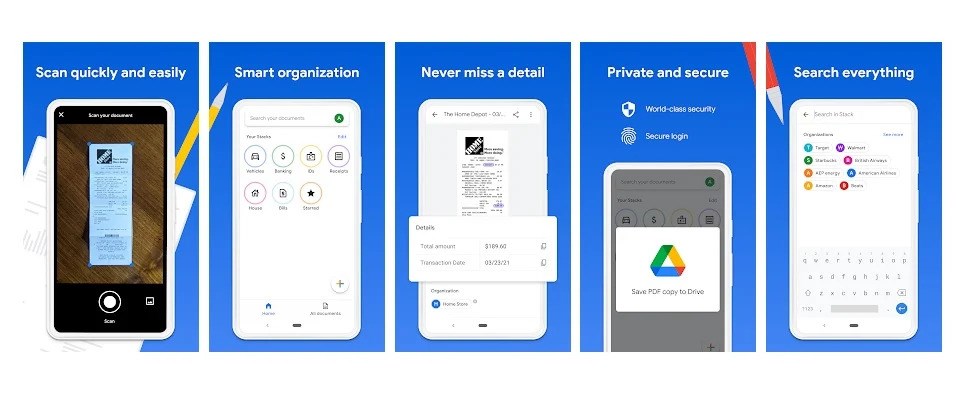 Google, yeni belge tarayıcısını başlattı: Stack