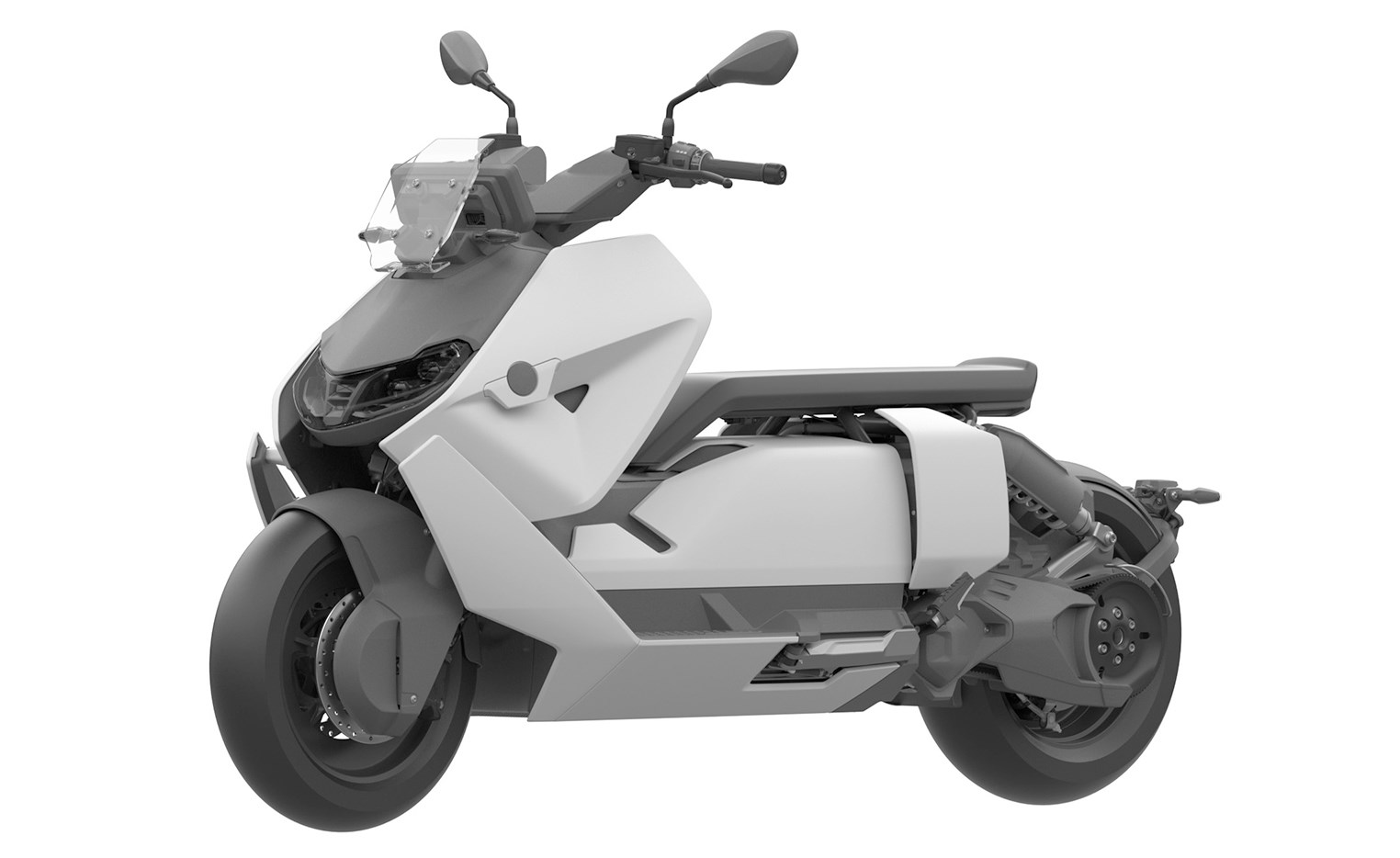 Yeni görseller BMW CE 04 elektrikli motosikletin üretime yaklaştığını gösteriyor
