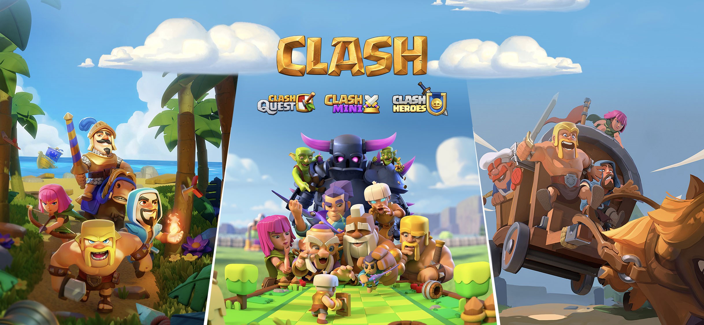 Supercell, Clash of Clans evreninden üç yeni oyun hazırlıyor