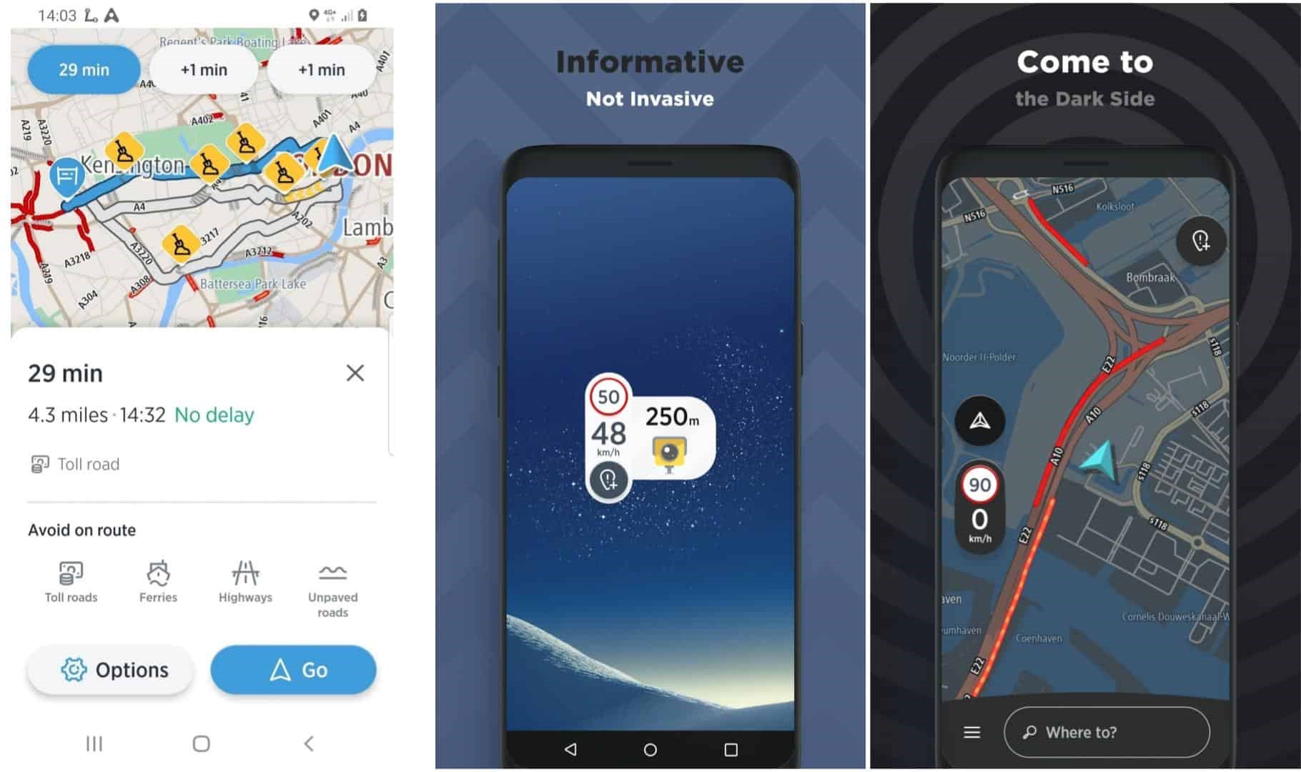 TomTom AmiGO uygulaması Android Auto’ya geldi