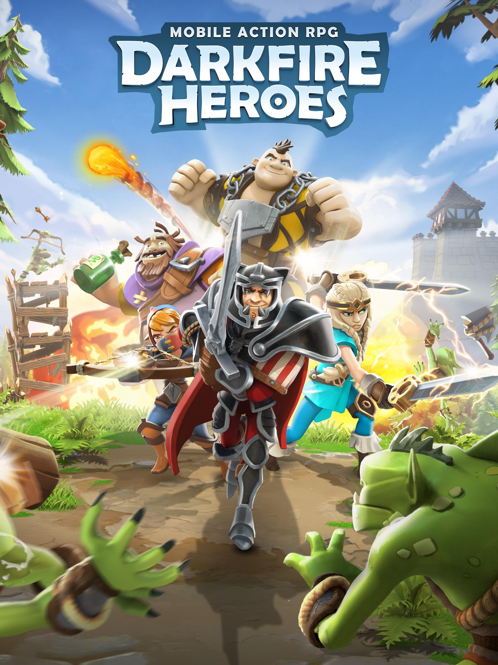 Aksiyon rol yapma oyunu Darkfire Heroes, ücretsiz olarak mobil cihazlar için yayınlandı