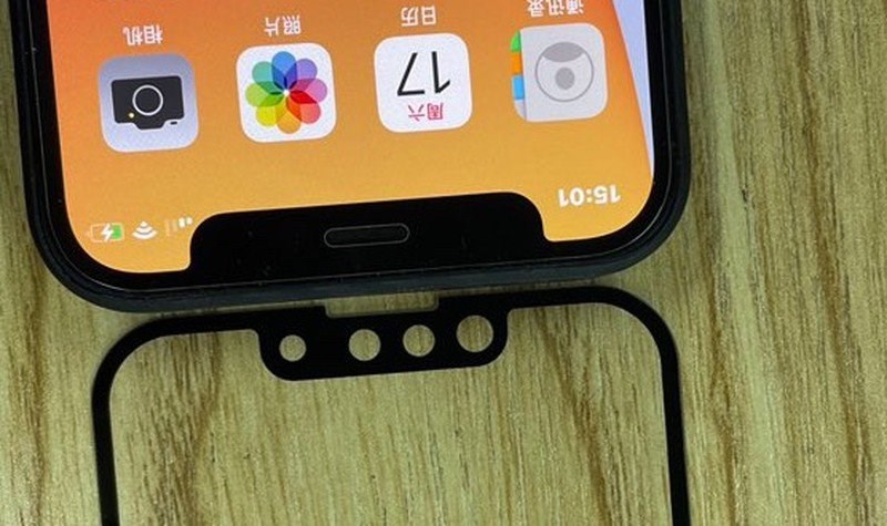 iPhone 13'ün ekran paneli görselleri küçülen çentiği net bir şekilde gözler önüne seriyor