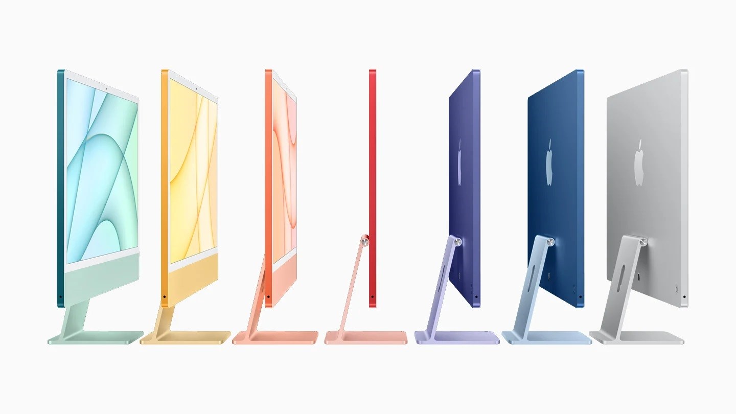 Apple M1 işlemcili ve rengarenk: İşte yeni iMac