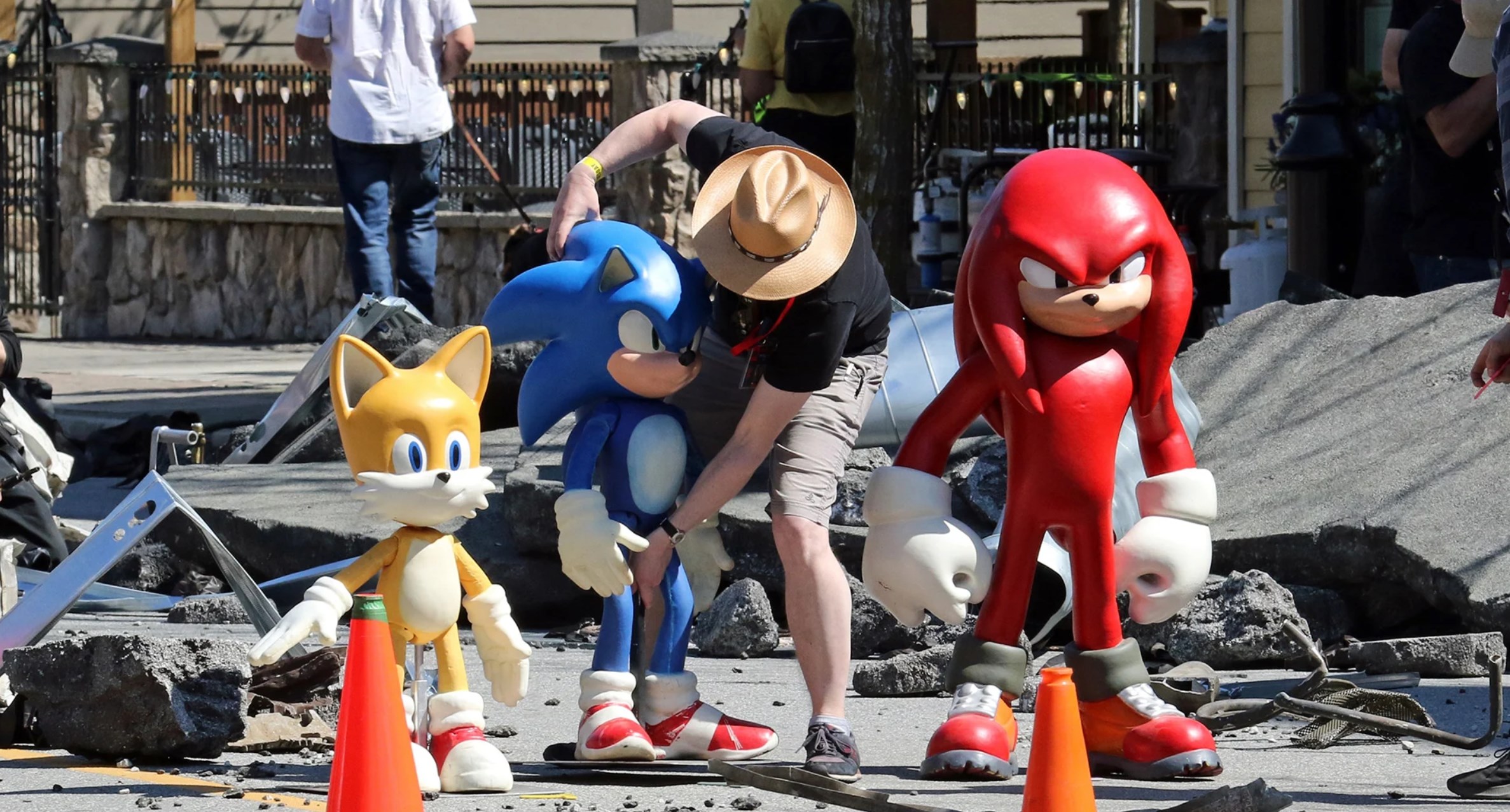 Sonic The Hedgehog 2'den set görseli paylaşıldı: Knuckles'ın tasarımı ortaya çıktı