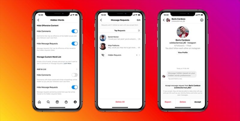 Instagram saldırgan mesajları filtreleme özelliği sunuyor