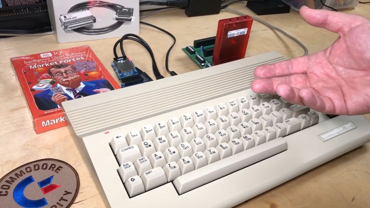 Commodore 64 ile Bitcoin kazıldı