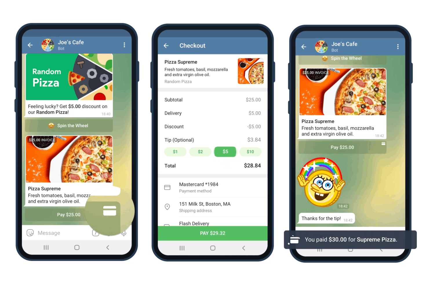 Telegram yeni güncellemesi ödeme sistemini yeniliyor