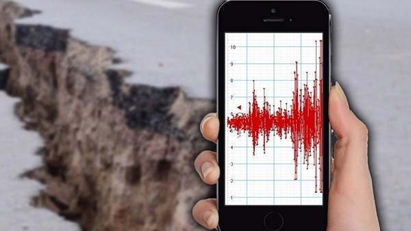 google android tabanli deprem algilama