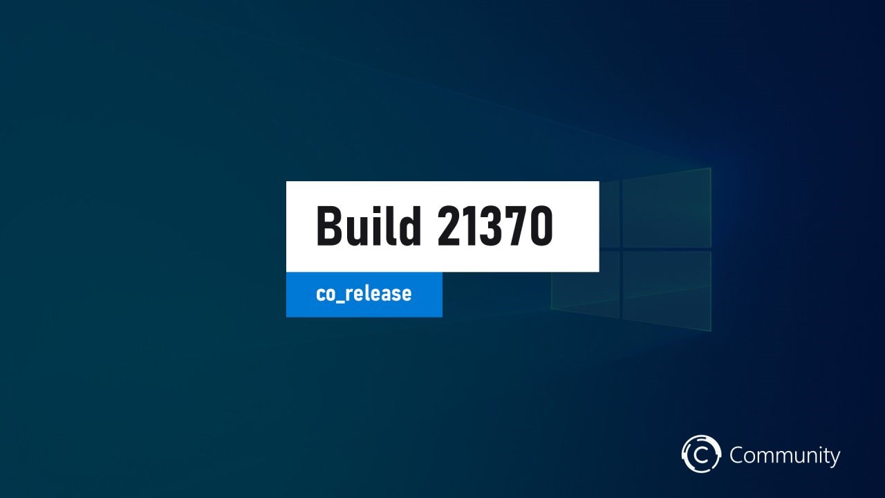 Microsoft, Windows 10 Insider Preview Build 21370'i Bluetooth geliştirmeleriyle yayınladı