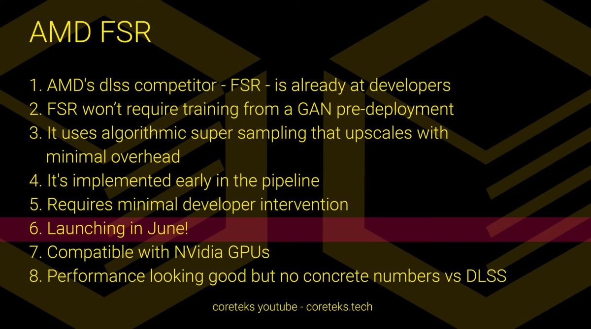 AMD FSR beklenenden erken gelebilir