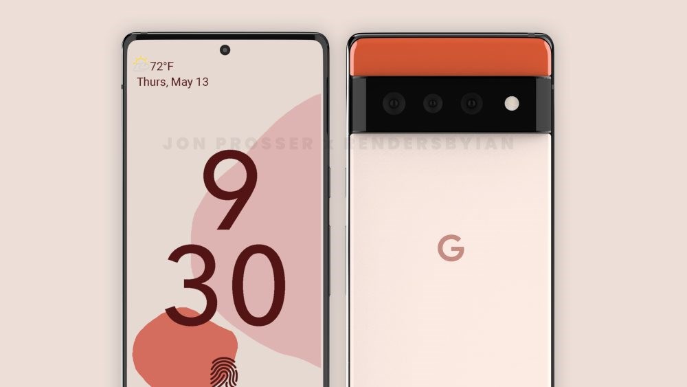 Google Pixel 6 tasarımı