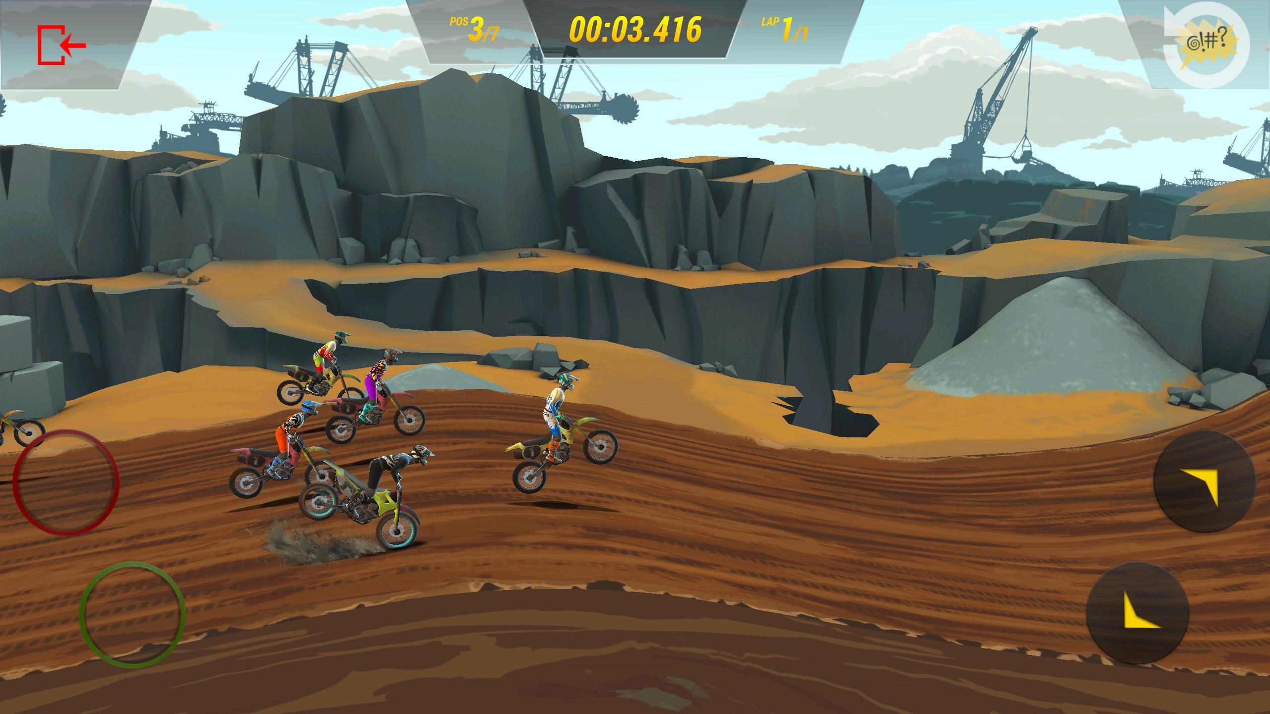 Yarış oyunu Mad Skills Motocross 3 mobil cihazlara geliyor