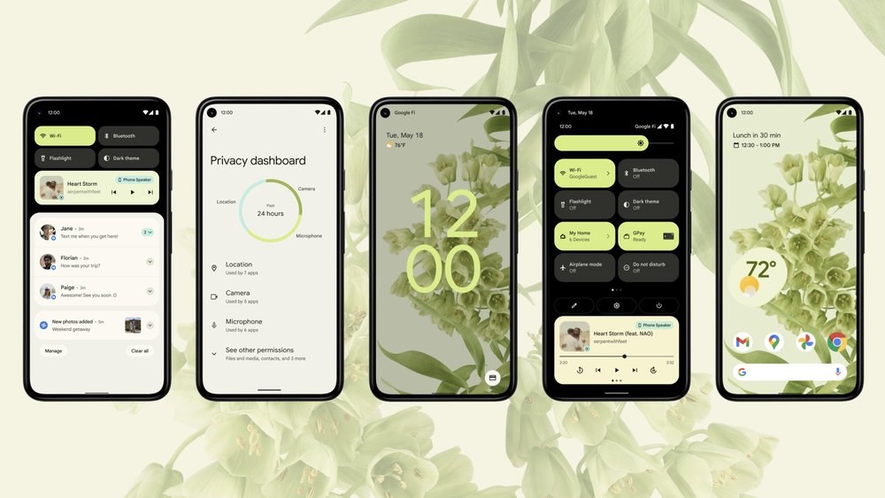 Android 12 tanıtıldı