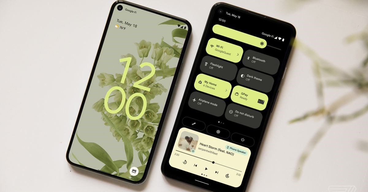Android 12 tanıtıldı
