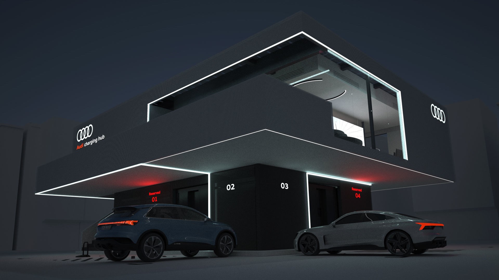 Audi, pille çalışan kendi kendi şarj istasyonunu geliştiriyor