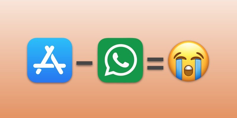 WhatsApp AppStore'dan kaldırılabilir