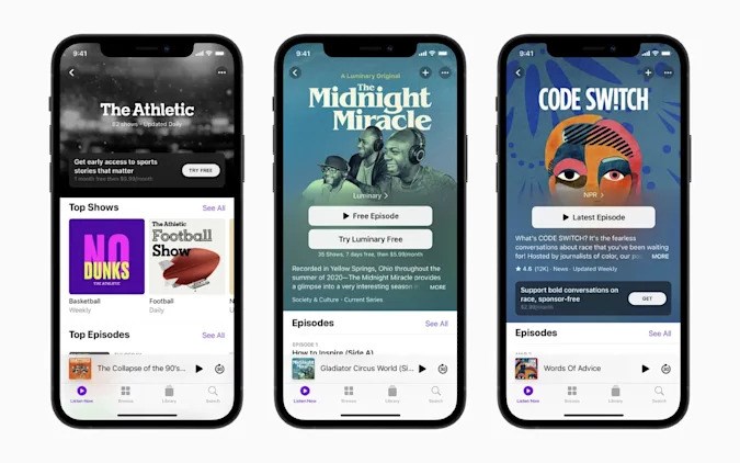 Apple, podcast'ler için ortaklık programı sunuyor