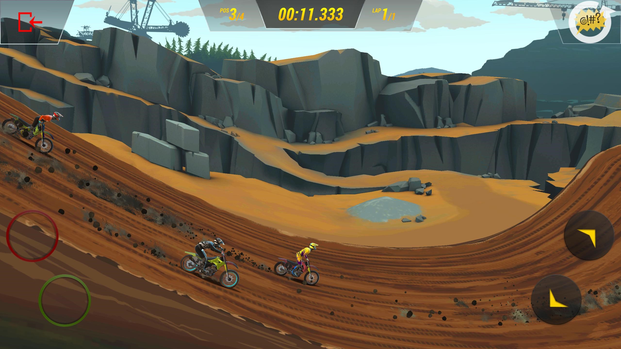 Mad Skills Motocross 3 iOS ve Android için çıktı