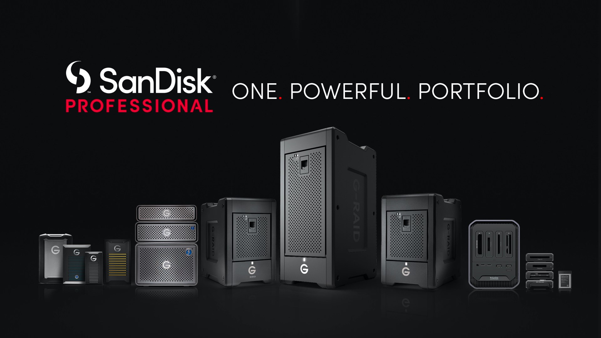 SanDisk Professional ürün gamı tanıtıldı