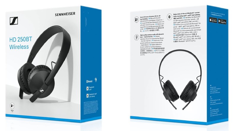 Sennheiser HD 250BT modeline yakın bakış