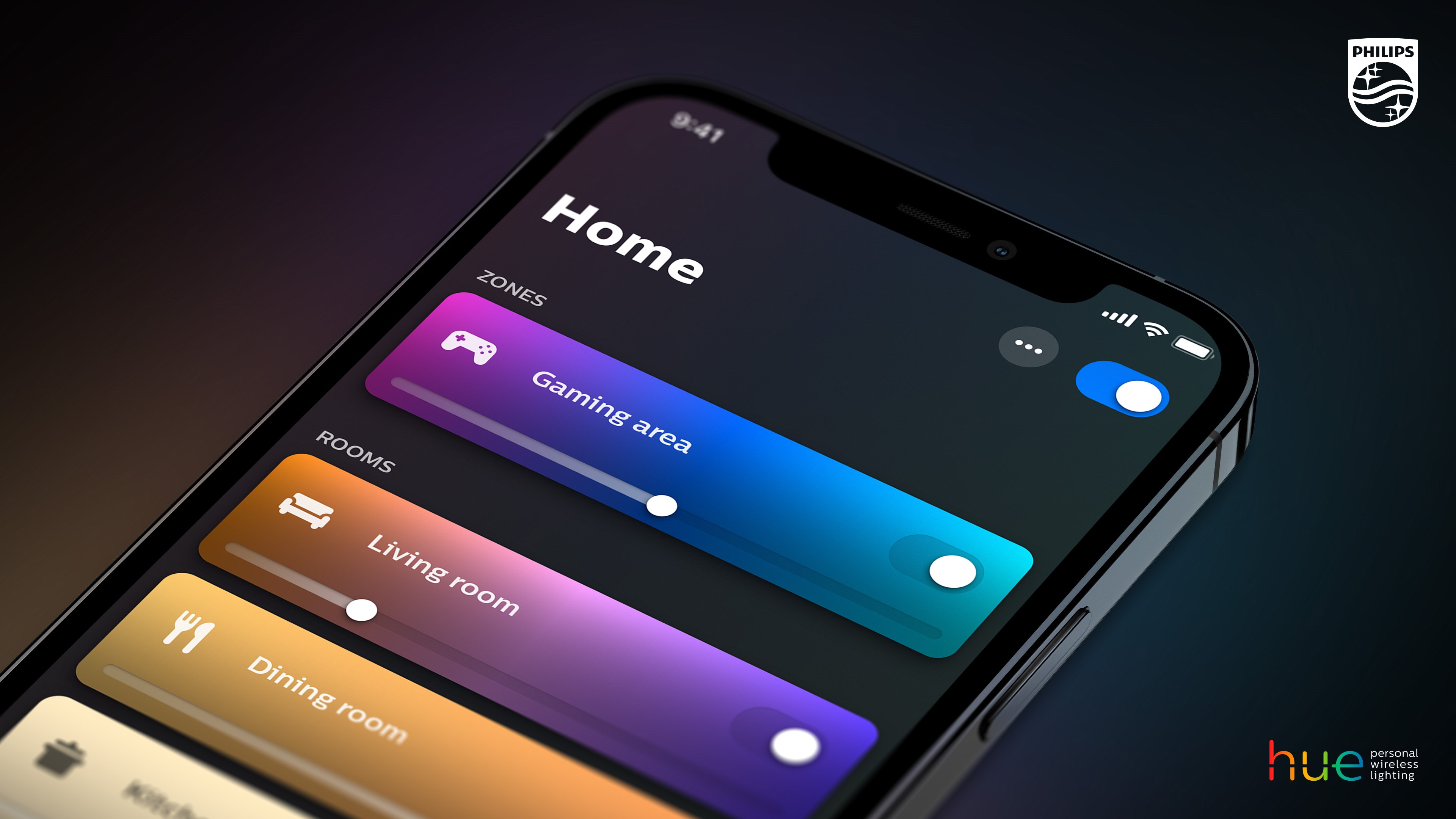 Philips Hue uygulaması yeniden tasarlandı