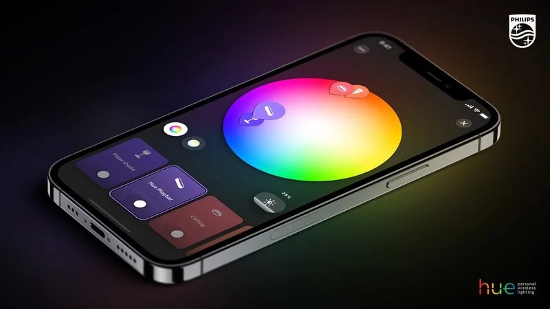 Philips Hue uygulaması yeniden tasarlandı