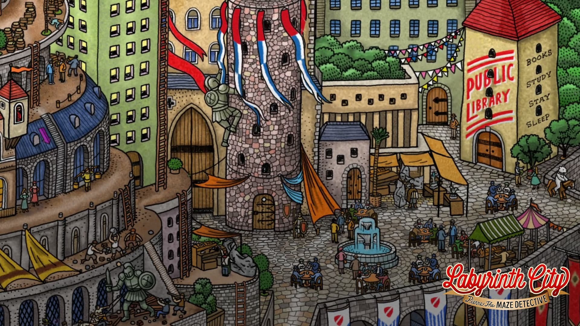 Labyrinth City: Pierre the Maze Detective mobil cihazlara geliyor
