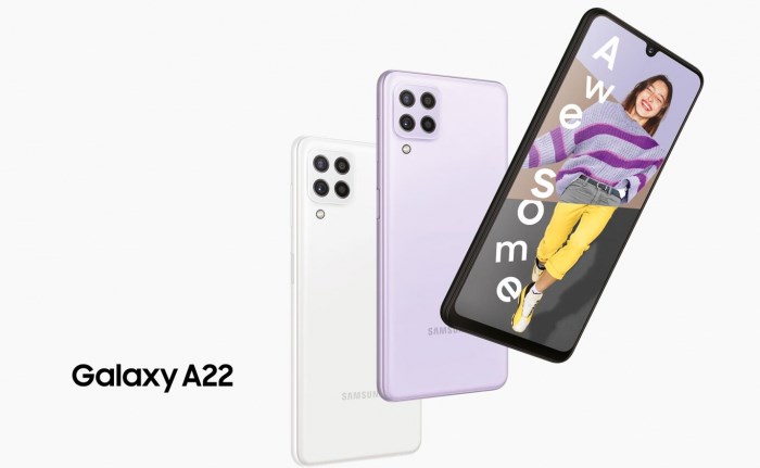 Samsung Galaxy A22 ve Galaxy A22 5G tanıtıldı