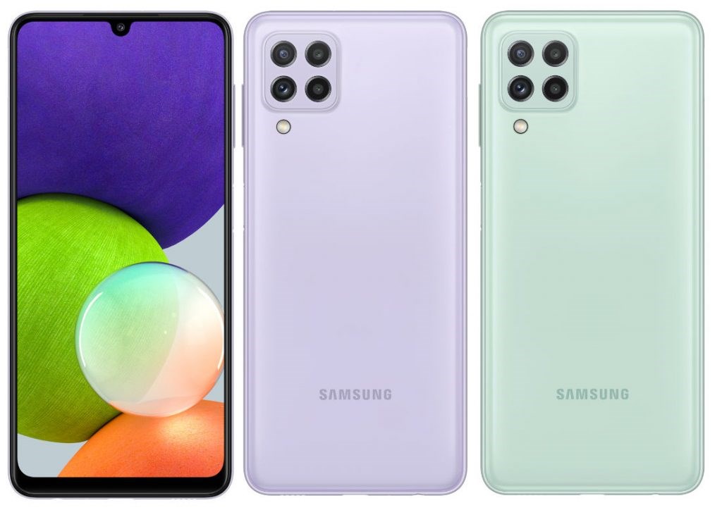 Samsung Galaxy A22 ve Galaxy A22 5G tanıtıldı