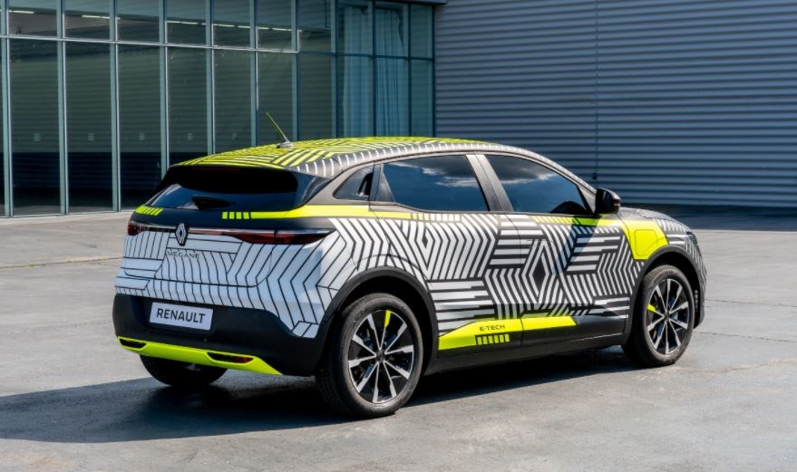 renault megane e-tech arka tasarım