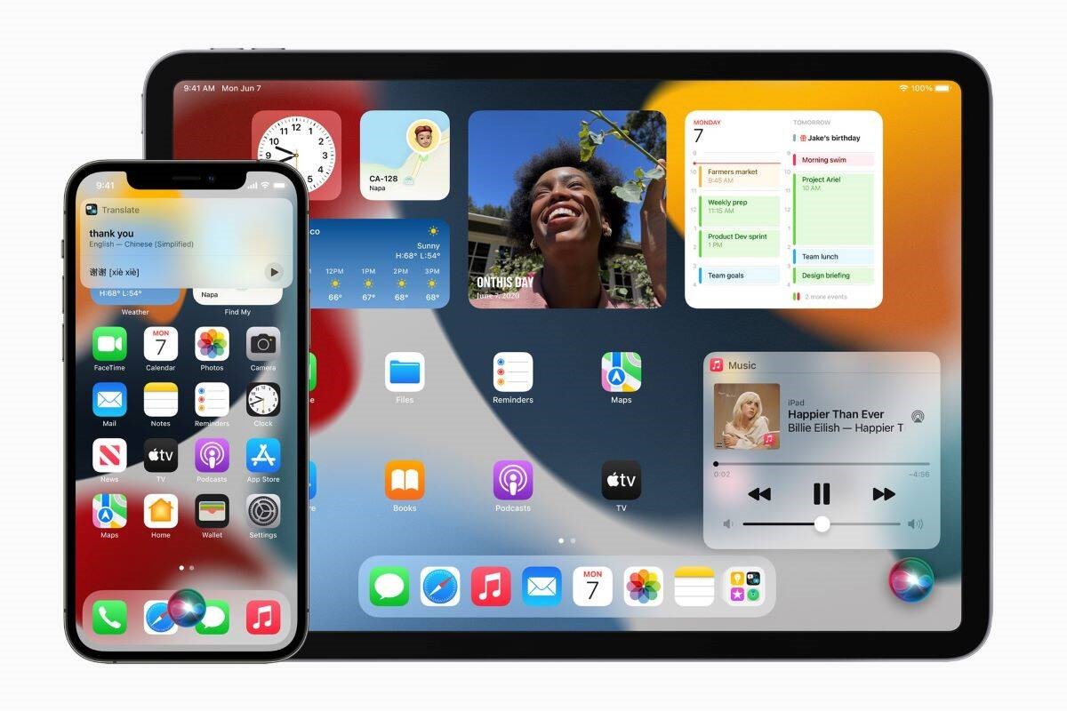 iOS 15 ve iPadOS 15 uygulamalara özel arayüz seçenekleri sunuyor